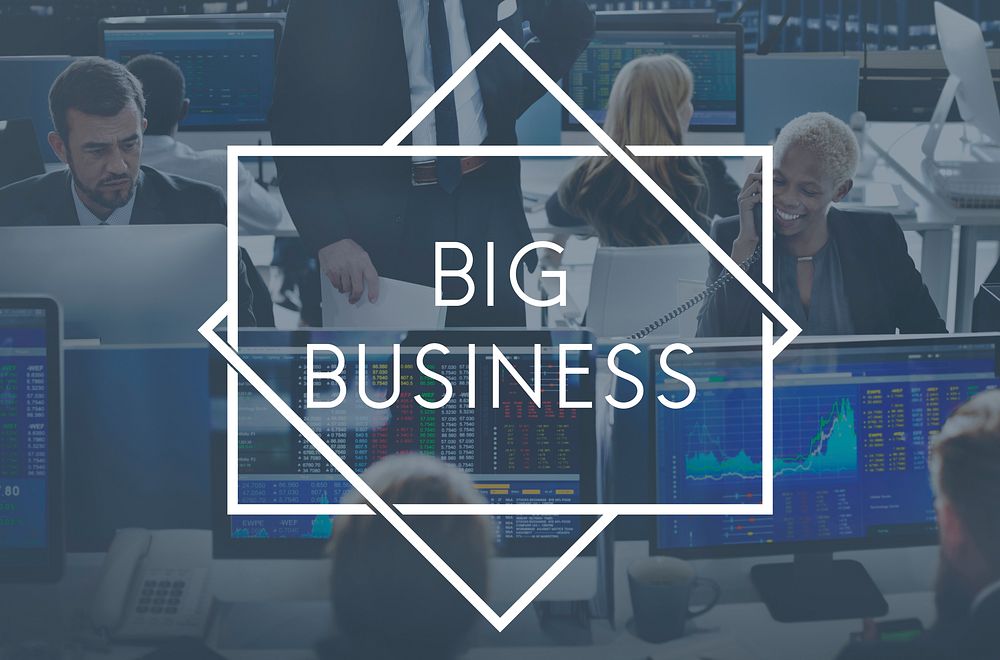 Big Business Company Commerce Economy Enterprise Concept