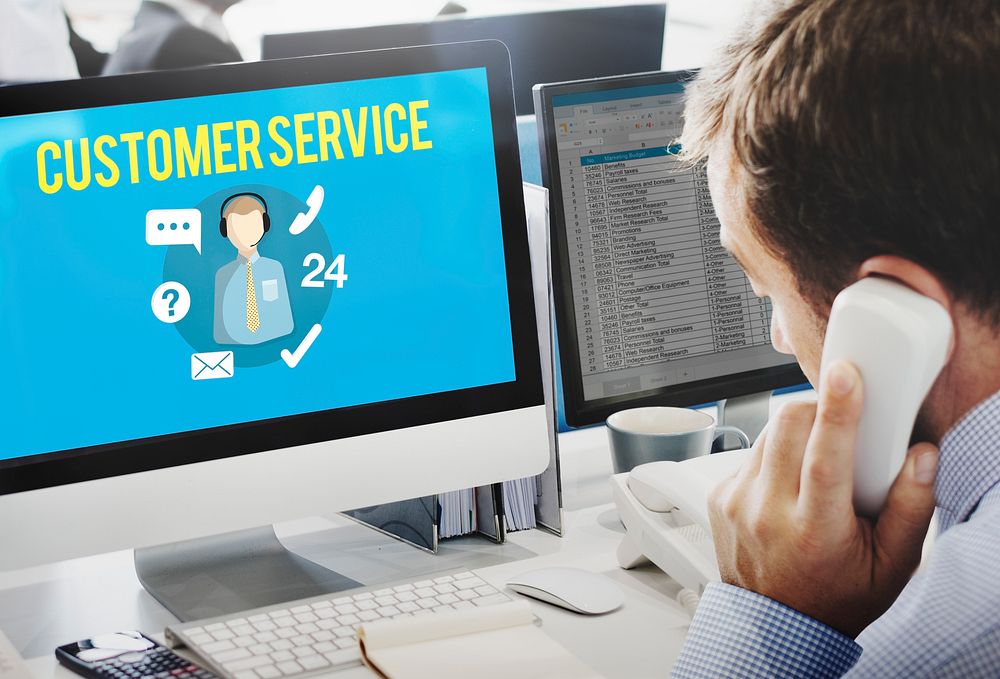Customer Service Satisfaction Assistance Support Concept