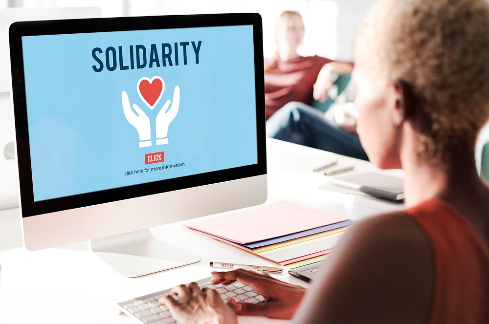 Solidarity TEam Spirit Unity Icon Concept