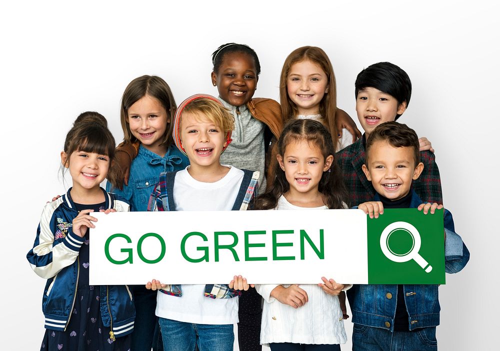 Go Green Responsibility Nature Environment Word