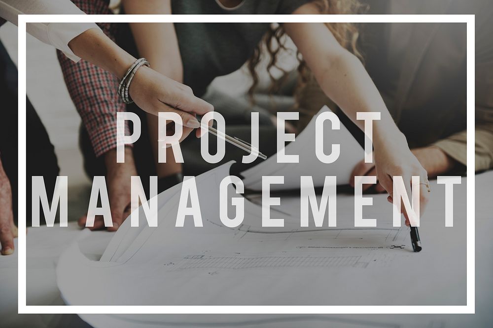 Project Management Manager Managing Business Concept