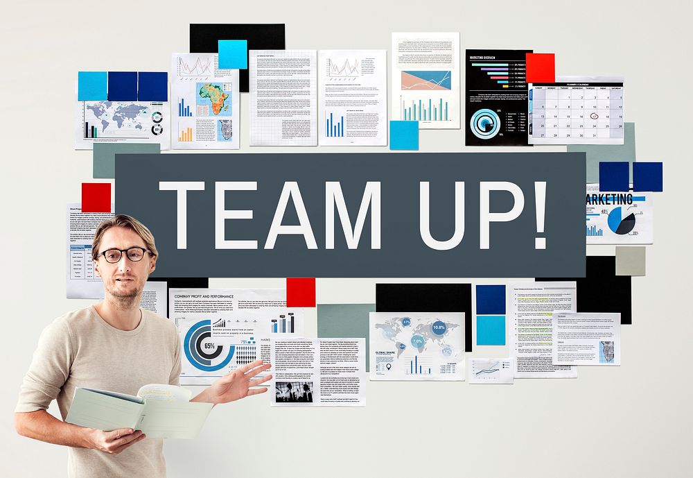 Team Up Alliance Collaboration Corporate Concept