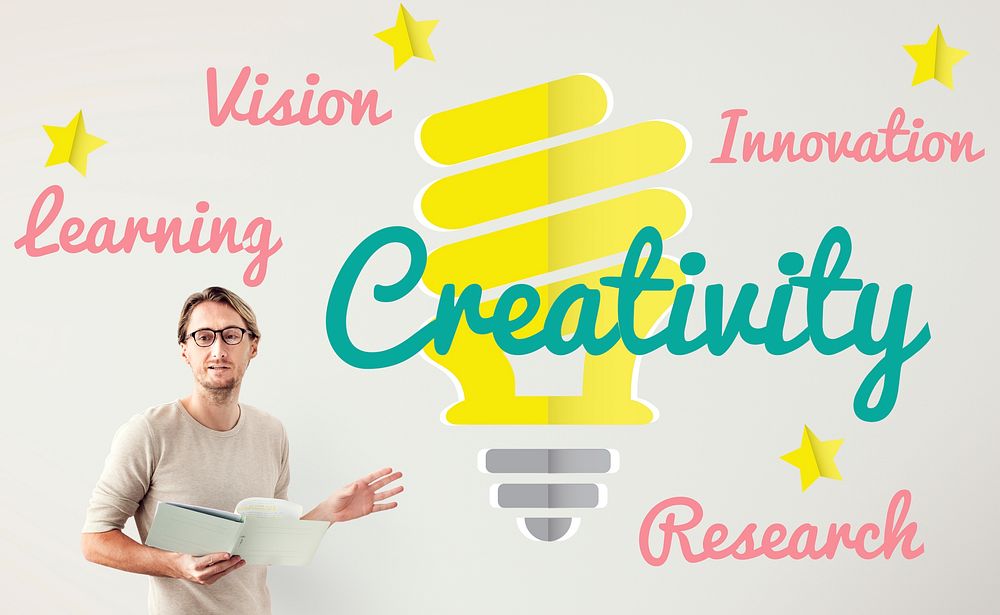 Be Creative Fresh Ideas Concept