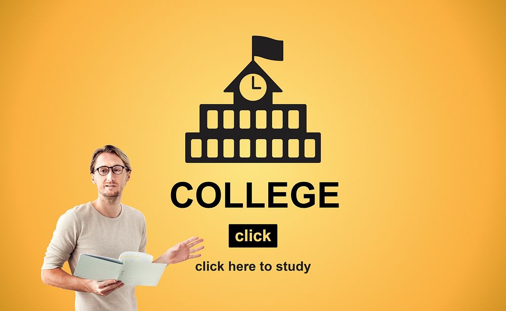 College Education Knowledge University Academic Concept