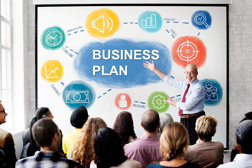 Business Strategy Plan Seminar Concept