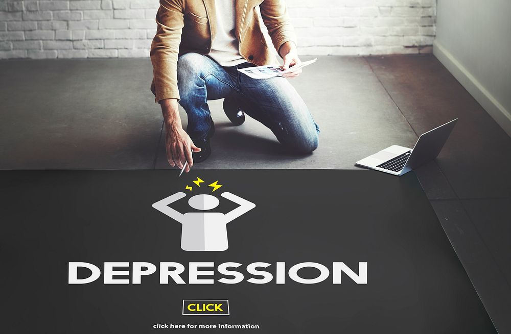 Depression Headache Stress Disorder Illness Concept