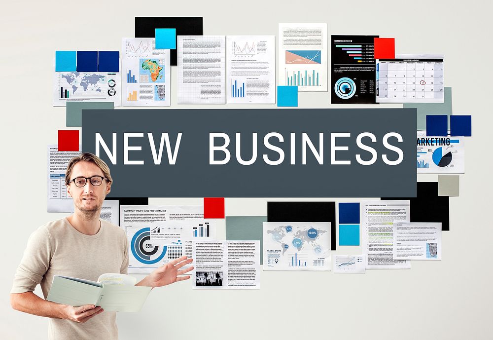 New Business Creativity Planning Vision Goals Concept