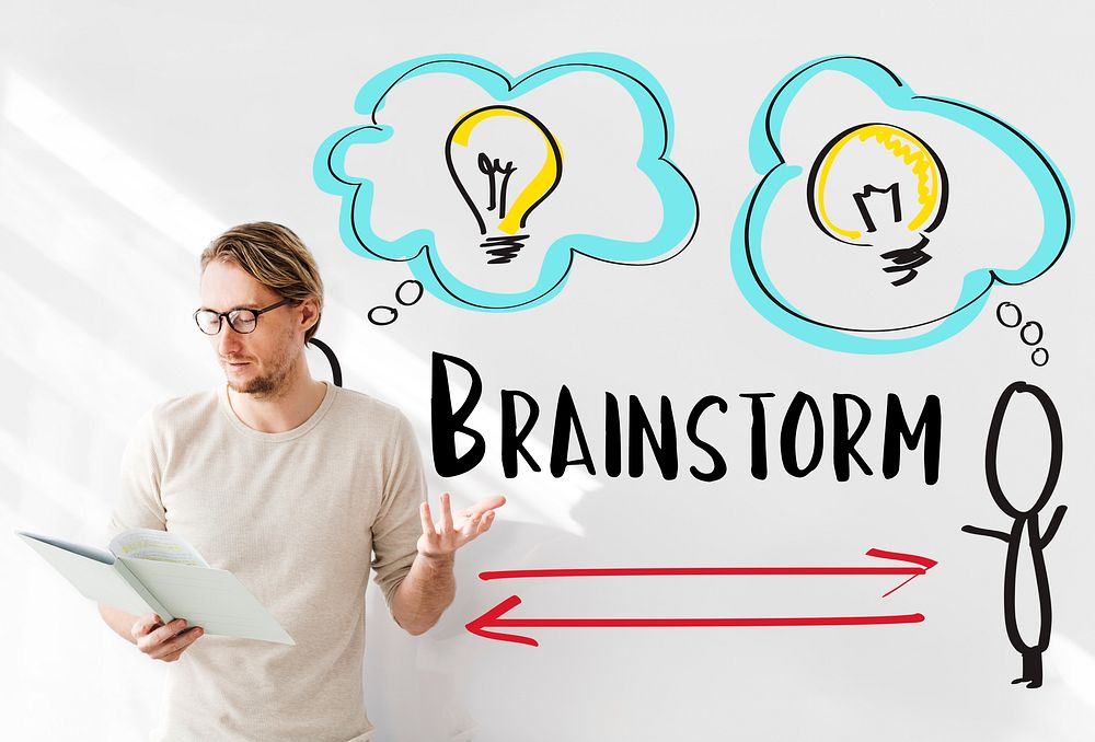 Creativity Ideas Brainstorm Communication Light Bulb Concept