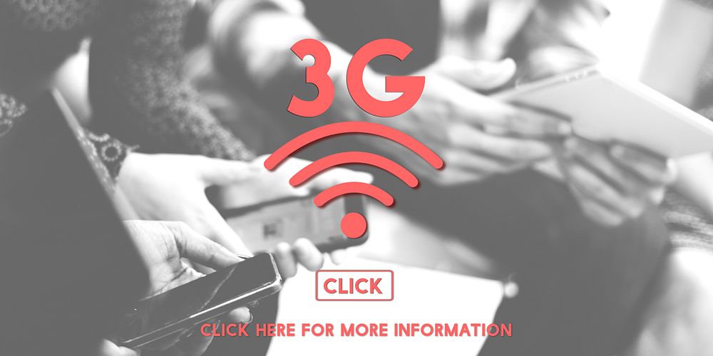 3G Wireless Internet Networking Online Concept