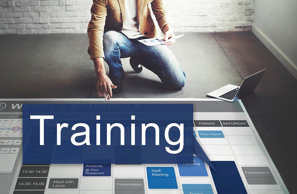 Training Coaching Mentoring Development Concept