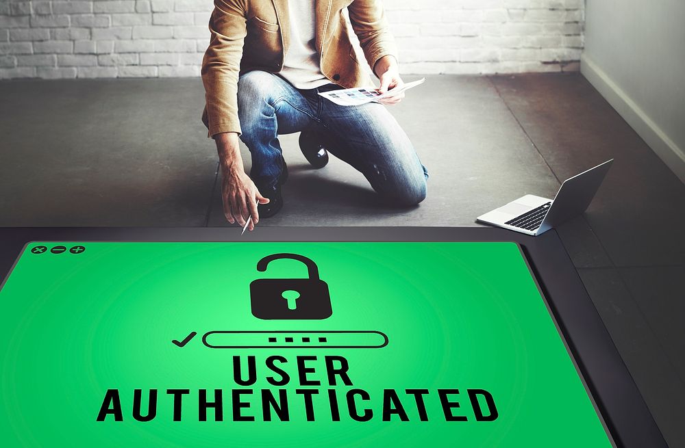 User Authenticated Real Original Personal Concept