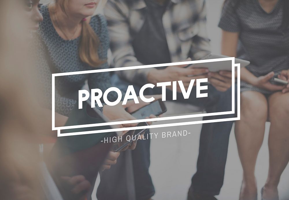 Proactive Action Skills Dynamic Enterprising Concept