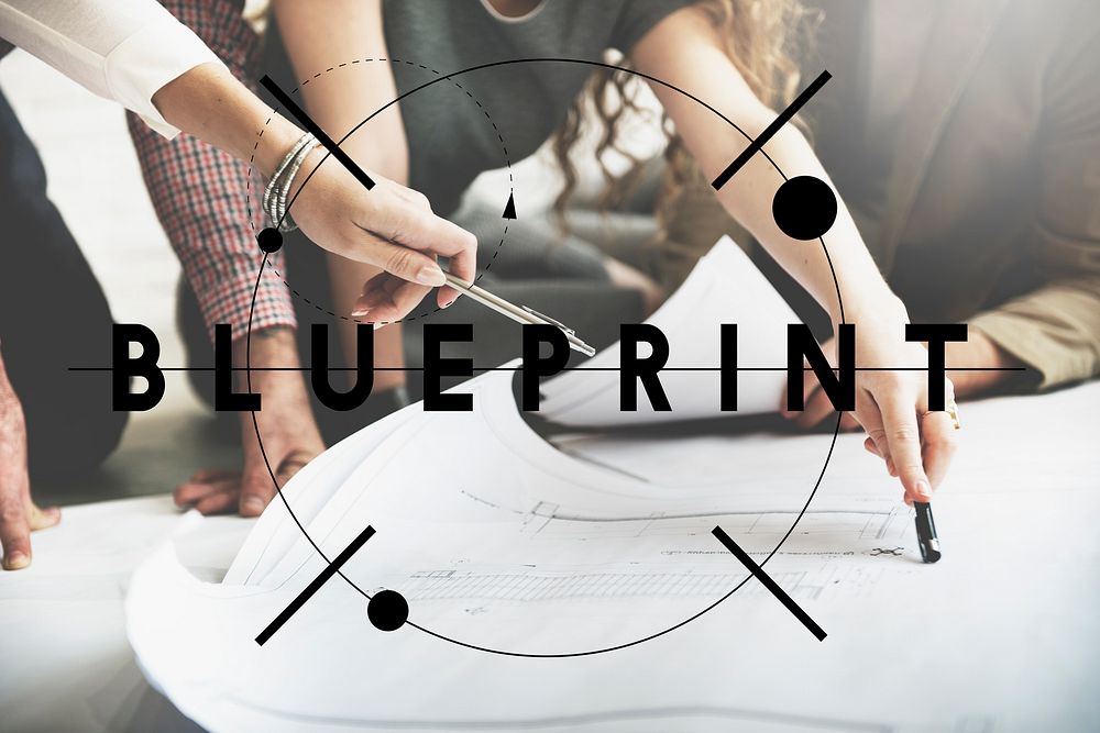 Blueprint Diagram Prototype Representatoin Layout Guide Concept