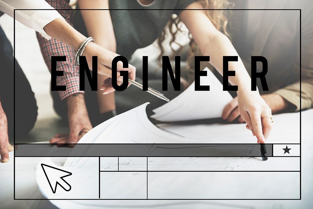 Engineer Architect Creative Occupation Expertise Concept
