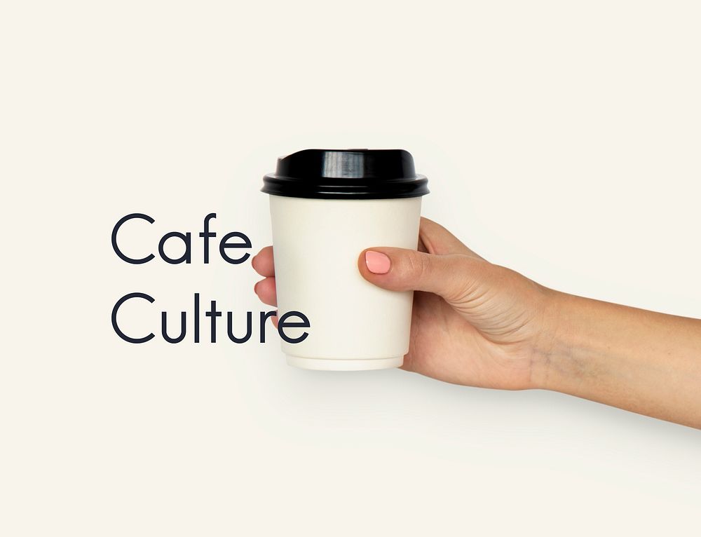 Coffee Culture Relax Take a Sip Word