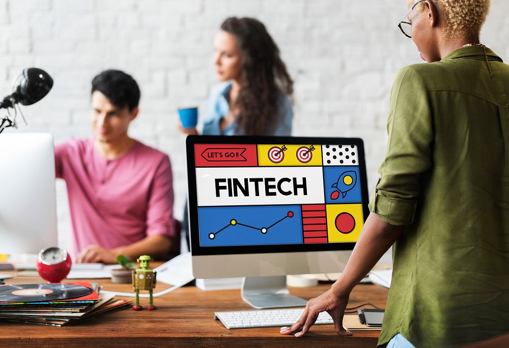 Fintech Financial Technology Money Business Word