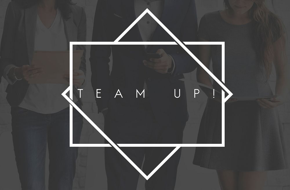 Team Up Unity Connection Cooperation Partnership Collaboration Concept