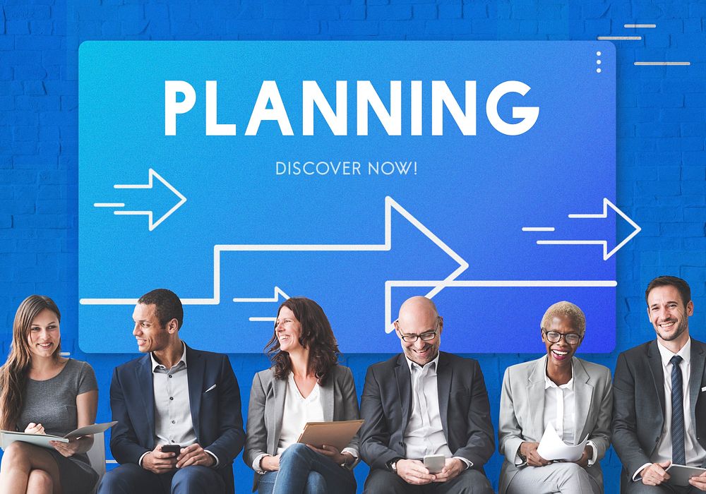 Business Strategy Management Planning Illustration