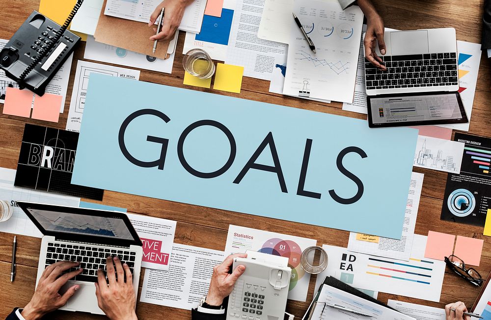 Goals Aspirations Inspiration Mission Target Concept