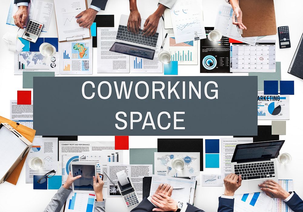 Coworking Space Community Start up Concept