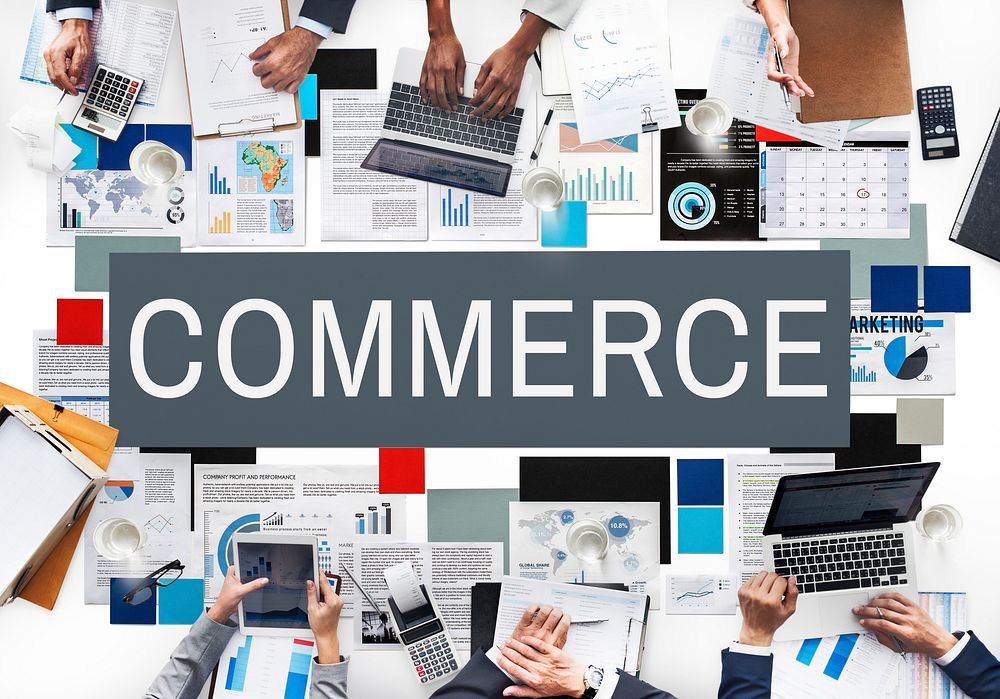 Commerce Selling Buying Business Concept