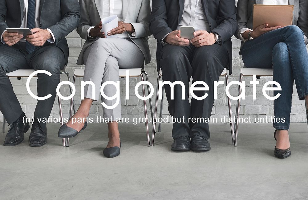 Conglomerate Alliance Business Collaborate Team Concept