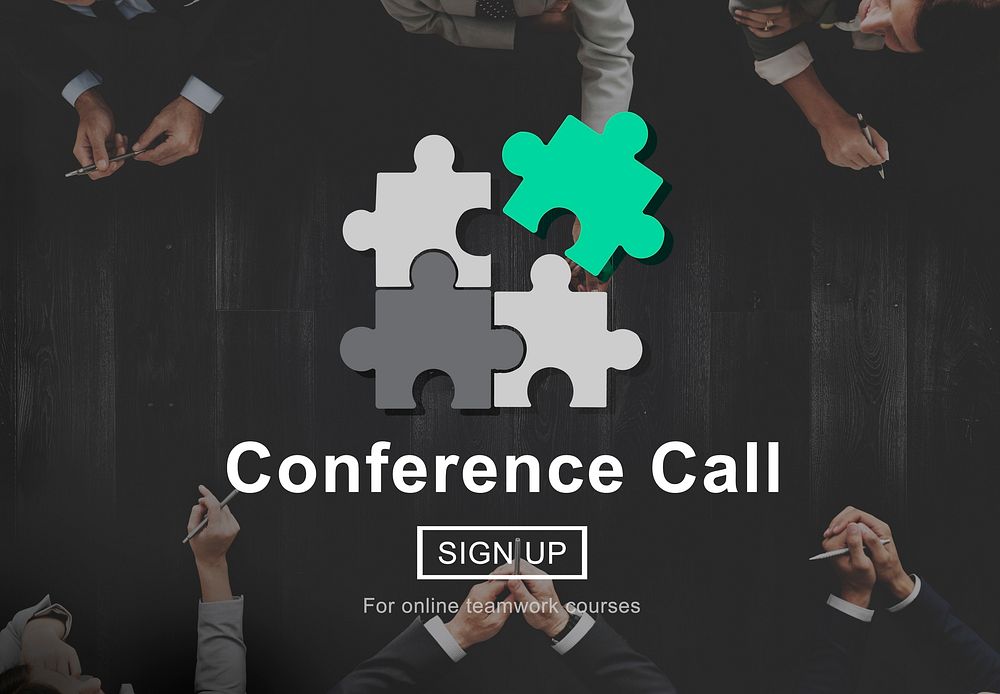 Conference Call Communication Connection Technology Concept
