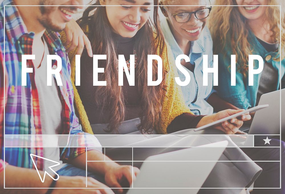 Social Networking Online Internet Friends Friendship Concept