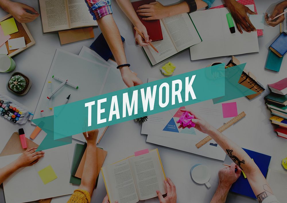Team Teamwork Association Collaboration Unity Concept