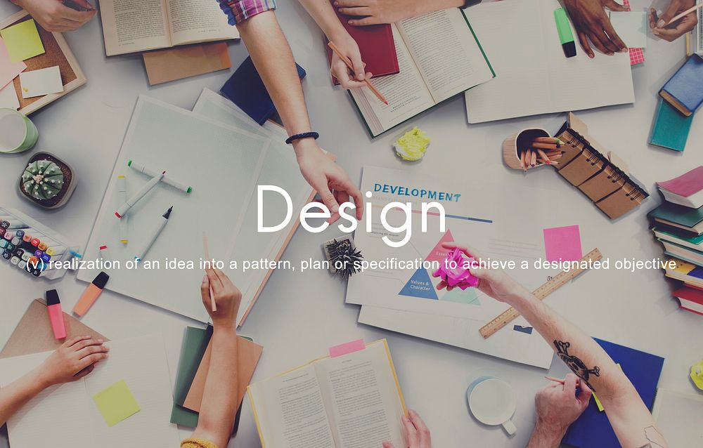 Design Ideas Creative Business Innovation Concept