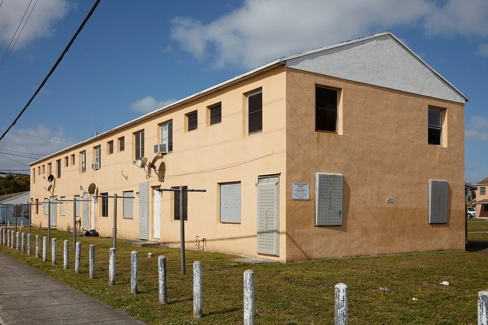                         Abandoned public-housing units in the Liberty City neighborhood of Miami, Florida                   …