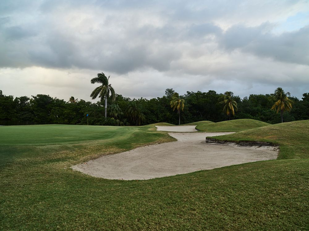                         A portion of Crandon Golf at Key Biscayne, a championship golf course in Key Biscayne, a wealthy…
