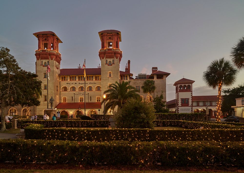                         The Lightner Museum, a museum of fine and decorative arts in the historic (1888) Alcazar Hotel in…