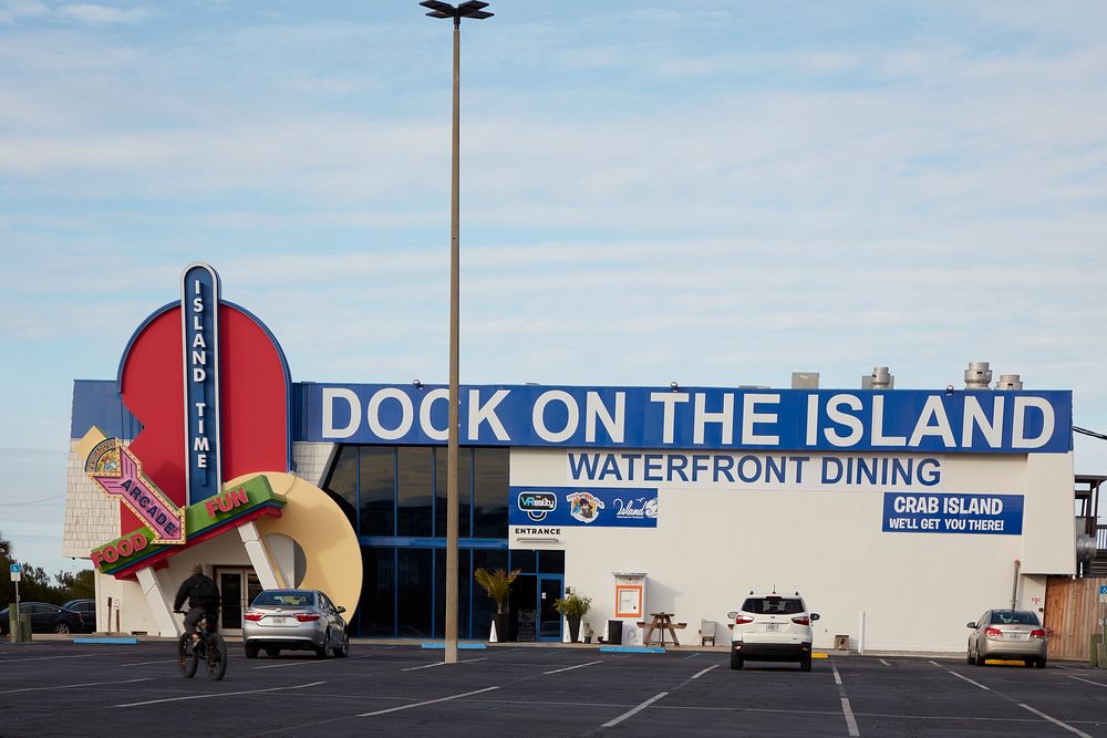                         The Dock on the Island restaurant in Fort Walton Beach, Florida, in the "Panhandle" portion of the…