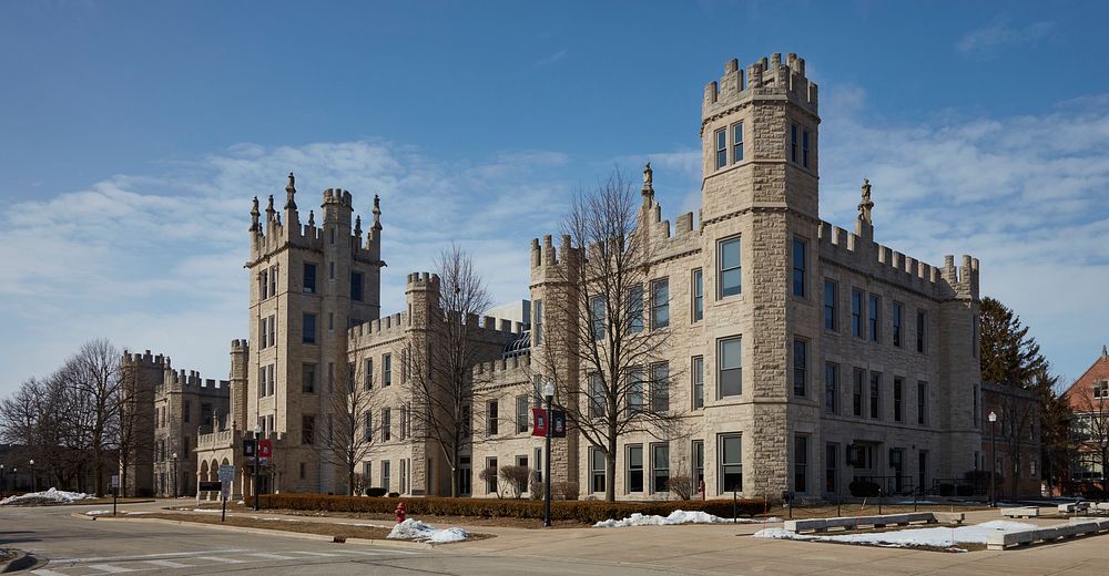                         The landmark Altged Hall on the campus of Northern Illinois University in DeKalb, Illinois. The…