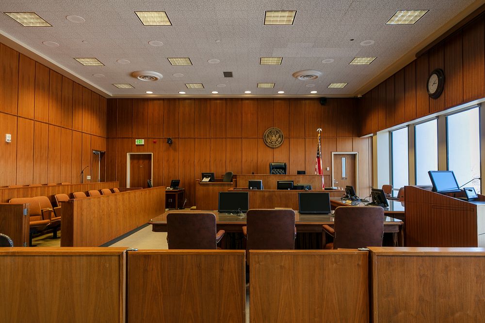                        Courtroom, James A. McClure Federal Building & U.S. Courthouse in Boise, Idaho James A. McClure…