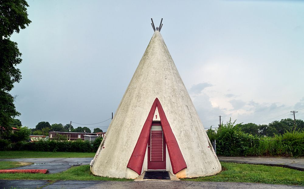                         One unit at the oldest surviving Wigwam Village Motel, part of what was a quirky motel chain…