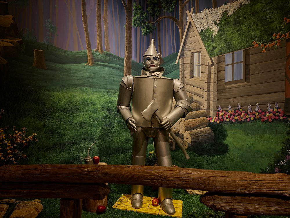                         The Tin Man character at the Oz Museum in Wamego, a small town near Manhattan, Kansas               …