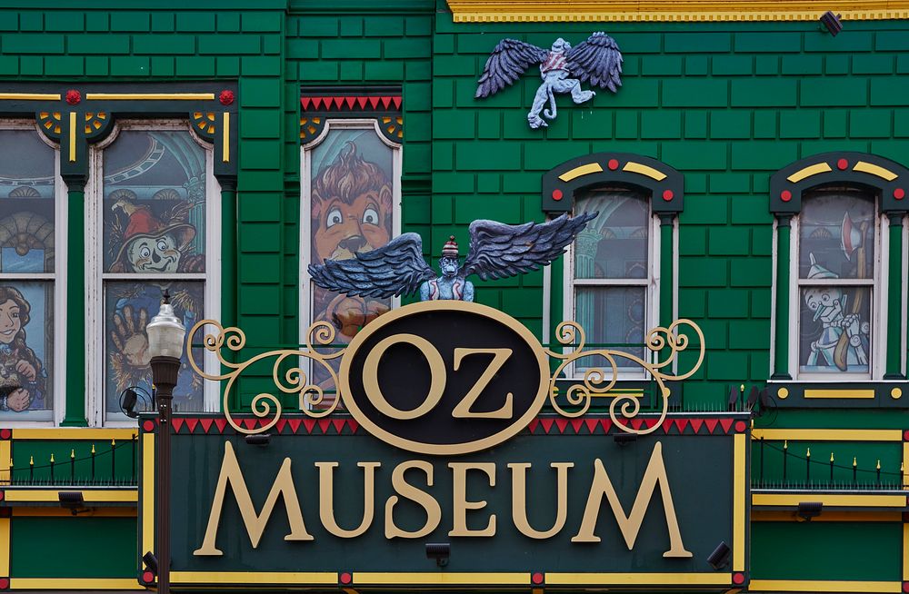                         A portion of the Oz Museum in Wamego, a small town near Manhattan, Kansas                        