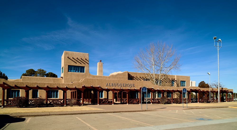                         The old municipal airport terminal in Albuquerque, New Mexico                        