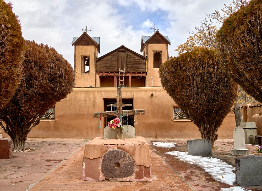                         The El Santuario de Chimayo, a humble but incredibly popular shrine in Chimayo, a New Mexico village…
