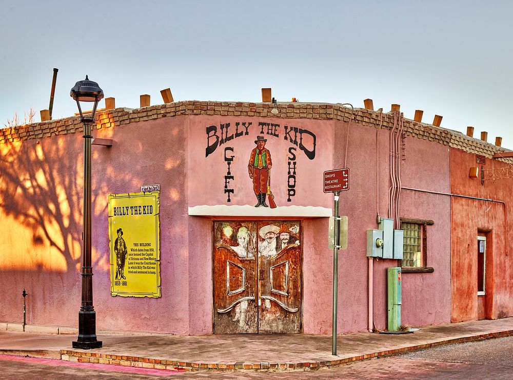                         A historic gift-shop building on the plaza of Mesilla (locally called Old Mesilla), a historic town…