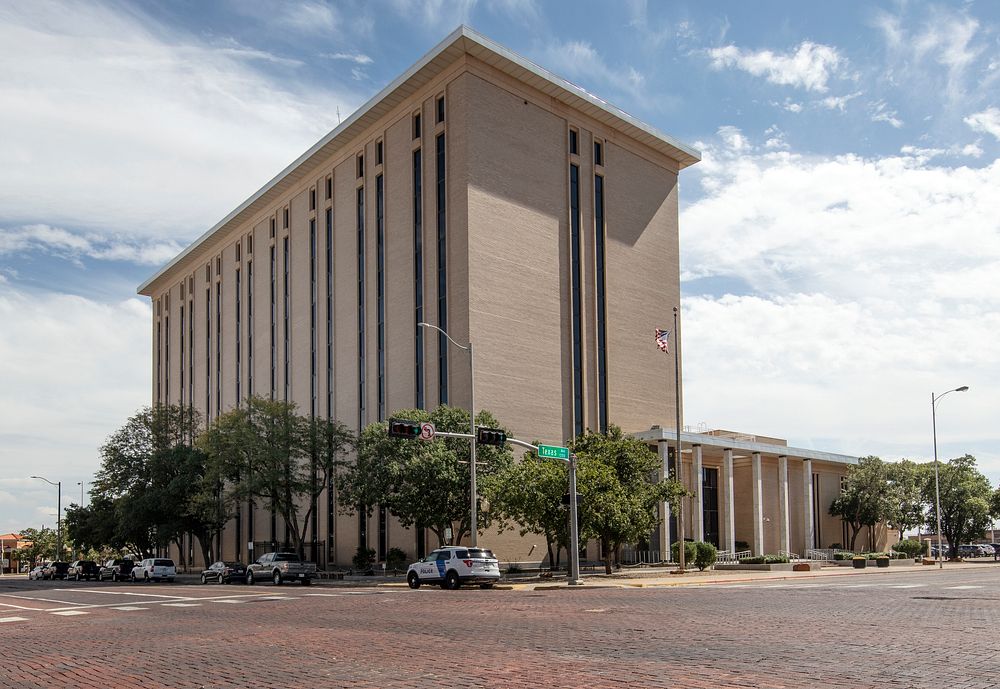                         The George H. Mahon Federal Building in Lubbock, Texas, an 8 story building, was built in 1971      …