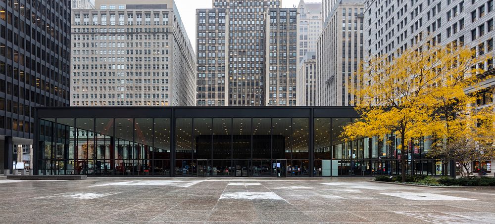                        The Chicago Federal Center designed by Mies van der Rohe includes the John Kluczynski Federal…