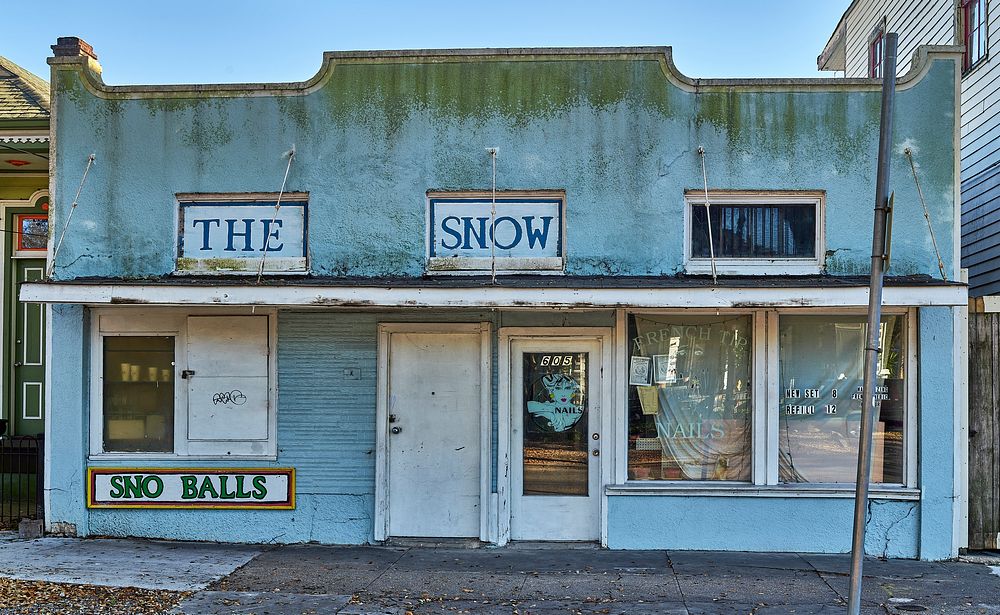                        An unusual business combo called The Snow that serves as both a "sno-ball" stand and a nail salon in…