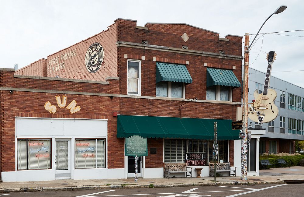                         The Sun recording studio in Memphis, Tennessee, operated for years by renowned musical impresario…