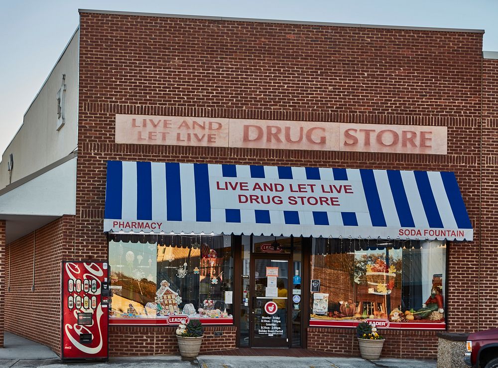                         A drug store that makes a statement in Rockwood, Tennessee, a city of about 5,000 residents…