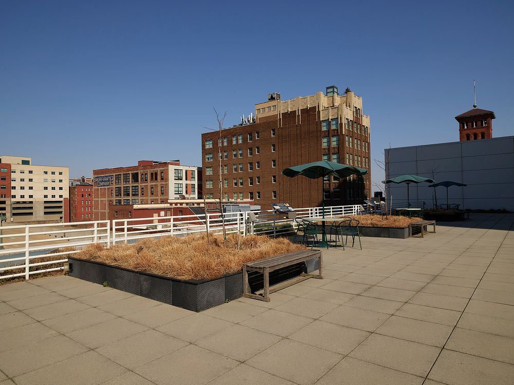                         Rooftop of the Kansas City Central Library, the main downtown library in Missouri's largest city    …