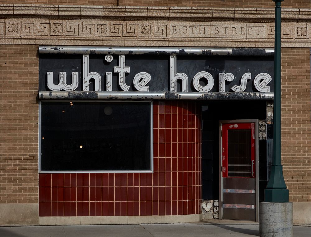                         The old White Horse Bar, part of the 1929 Pawnee Hotel (originally the Yancy Hotel) in North Platte…