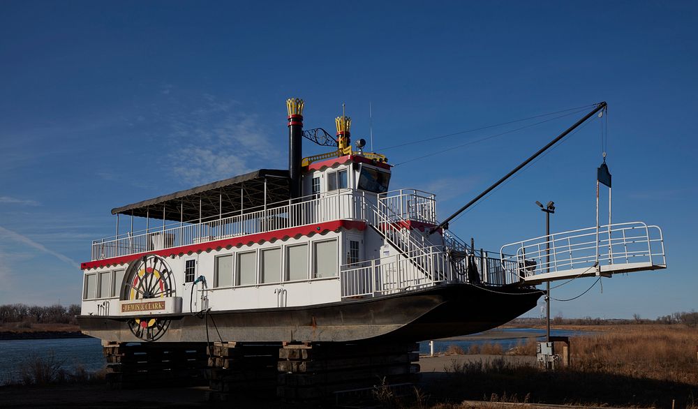                         The Lewis and Clark Riverboat in Bismarck, the capital city of North Dakota                        
